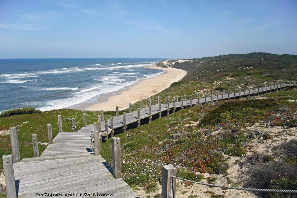 Casa Da Praia Das Paredes-Nazare Senhora da Vitoria Экстерьер фото